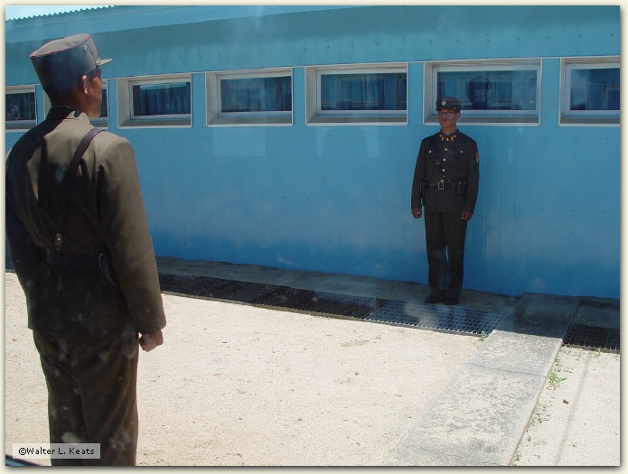 North side of Joint Security Area in the DMZ, Panmunjom, DPRK